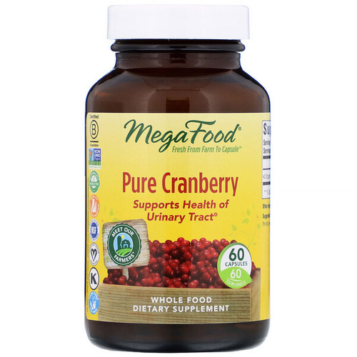 <img alt="MegaFood, Pure Cranberry, 60 Capsules" title="MegaFood, Pure Cranberry, 60 Capsules,051494102794"