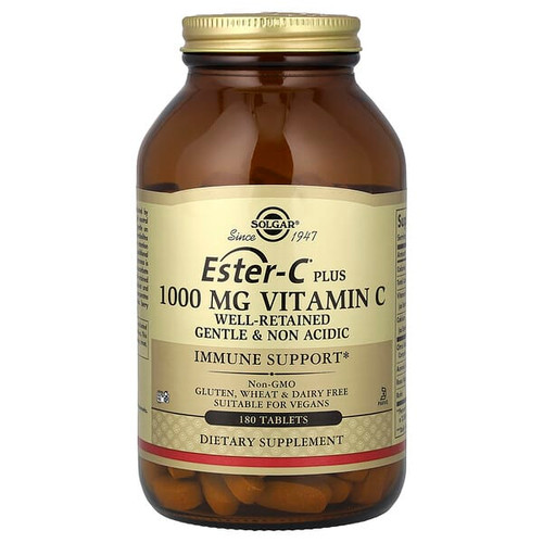 <img alt="Solgar, Ester-C Plus, Vitamin C, 1,000 mg, 180 Tablets" title="Solgar, Ester-C Plus, Vitamin C, 1,000 mg, 180 Tablets,033984591974"