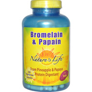 <img alt="Natures Life, Bromelain & Papain, 250 Veggie Caps" title="Natures Life, Bromelain & Papain, 250 Veggie Caps,040647003569"
