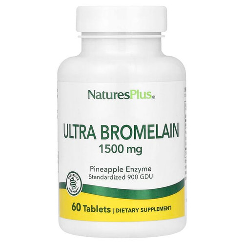 <img alt="NaturesPlus, Ultra Bromelain, 1,500 mg, 60 Tablets" title="NaturesPlus, Ultra Bromelain, 1,500 mg, 60 Tablets,097467044067"