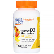 <img alt="Doctors Best, Vitamin D3 Gummies, Tropical Tango, 50 mcg (2,000 IU), 60 Gummies" title="Doctors Best, Vitamin D3 Gummies, Tropical Tango, 50 mcg (2,000 IU), 60 Gummies,753950005433"