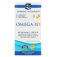 <img alt="Nordic Naturals, Omega-3D, Lemon, 1000 mg, 120 Soft Gels" title="Nordic Naturals, Omega-3D, Lemon, 1000 mg, 120 Soft Gels,768990027611"