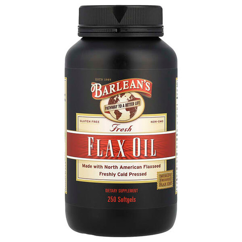 <img alt="Barleans, Fresh Flax Oil, 250 Softgels" title="Barleans, Fresh Flax Oil, 250 Softgels,705875100021"