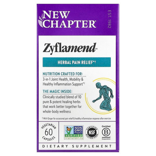 <img alt="New Chapter, Zyflamend, 60 Vegetarian Capsules" title="New Chapter, Zyflamend, 60 Vegetarian Capsules,727783900746"