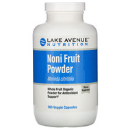 <img alt="Lake Avenue Nutrition, Noni Fruit Powder, Organic Whole Fruit Powder, 360 Veggie Capsules" title="Lake Avenue Nutrition, Noni Fruit Powder, Organic Whole Fruit Powder, 360 Veggie Capsules,898220015375"