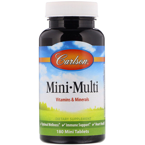 <img alt="Carlson Labs, Mini-Multi, Vitamins & Minerals, Iron-Free, 180 Tablets" title="Carlson Labs, Mini-Multi, Vitamins & Minerals, Iron-Free, 180 Tablets,088395041327"
