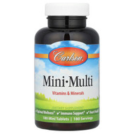 <img alt="Carlson, Mini-Multi, Vitamins & Minerals, 180 Mini Tablets" title="Carlson, Mini-Multi, Vitamins & Minerals, 180 Mini Tablets,088395041327"