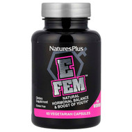<img alt="NaturesPlus, E Fem for Women, Natural Hormonal Balance & Boost of Youth, 60 Vegetarian Capsules" title="NaturesPlus, E Fem for Women, Natural Hormonal Balance & Boost of Youth, 60 Vegetarian Capsules,097467048720"