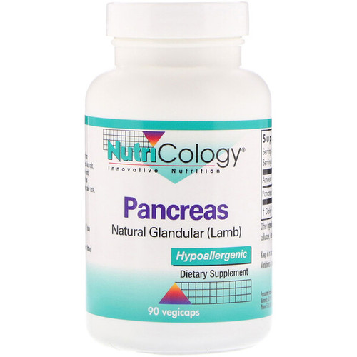 <img alt="Nutricology, Pancreas, Natural Glandular (Lamb), 90 Vegicaps" title="Nutricology, Pancreas, Natural Glandular (Lamb), 90 Vegicaps,713947516304"