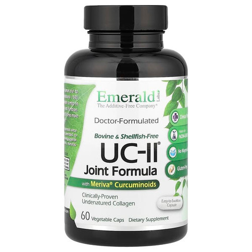 <img alt="Emerald Laboratories, UC-II  Joint Formula, 60 Vegetable Caps" title="Emerald Laboratories, UC-II  Joint Formula, 60 Vegetable Caps,743650002153"