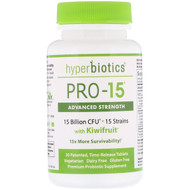 <img alt="Hyperbiotics, PRO-15, Advanced Strength with Kiwifruit, 15 Billion CFU, 30 Patented Time-Release Tablets" title="Hyperbiotics, PRO-15, Advanced Strength with Kiwifruit, 15 Billion CFU, 30 Patented Time-Release Tablets,9506000058542"