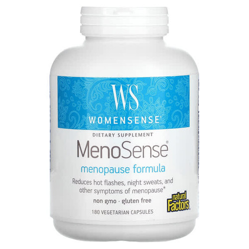 <img alt="Natural Factors, WomenSense, MenoSense, Menopause Formula, 180 Vegetarian Capsules" title="Natural Factors, WomenSense, MenoSense, Menopause Formula, 180 Vegetarian Capsules,068958049519"