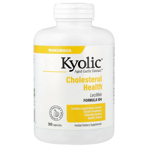 <img alt="Kyolic, Aged Garlic Extract, Cholesterol Health, Formula 104, 300 Capsules" title="Kyolic, Aged Garlic Extract, Cholesterol Health, Formula 104, 300 Capsules,023542104432"