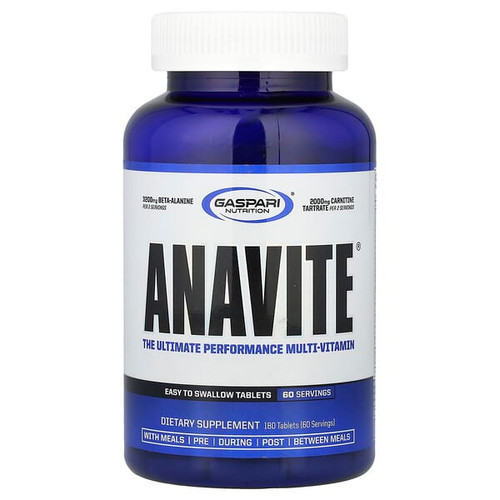 <img alt="Gaspari Nutrition, ANAVITE, The Ultimate Performance Multi-Vitamin, 180 Tablets" title="Gaspari Nutrition, ANAVITE, The Ultimate Performance Multi-Vitamin, 180 Tablets,646511006980"