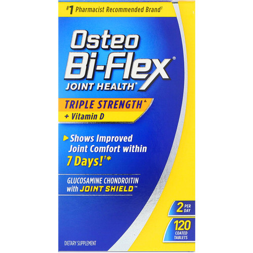 <img alt="Osteo Bi-Flex, Joint Health, Triple Strength + Vitamin D, 120 Coated Tablets" title="Osteo Bi-Flex, Joint Health, Triple Strength + Vitamin D, 120 Coated Tablets,030768196080"