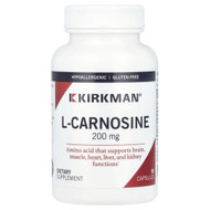 <img alt="Kirkman Labs, L-Carnosine, 200 mg, 90 Capsules" title="Kirkman Labs, L-Carnosine, 200 mg, 90 Capsules,812325020904"
