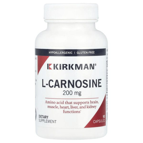 <img alt="Kirkman Labs, L-Carnosine, 200 mg, 90 Capsules" title="Kirkman Labs, L-Carnosine, 200 mg, 90 Capsules,812325020904"