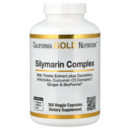<img alt="California Gold Nutrition, Silymarin Complex with Milk Thistle Extract Plus Dandelion, Artichoke, Ginger, and BioPerine, 360 Veggie Capsules" title="California Gold Nutrition, Silymarin Complex with Milk Thistle Extract Plus Dandelion, Artichoke, Ginger, and BioPerine, 360 Veggie Capsules,898220013784"