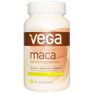 <img alt="Vega, Maca, 750 mg, 120 Veggie Caps" title="Vega, Maca, 750 mg, 120 Veggie Caps,838766060019"