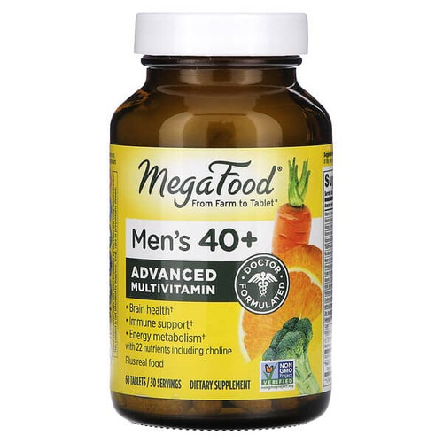 <img alt="MegaFood, Mens 40+, Advanced Multivitamin, 60 Tablets" title="MegaFood, Mens 40+, Advanced Multivitamin, 60 Tablets,051494103173"