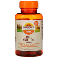 <img alt="Sundown Naturals, Red Krill Oil, 1000 mg, 60 Softgels" title="Sundown Naturals, Red Krill Oil, 1000 mg, 60 Softgels,030768295455"