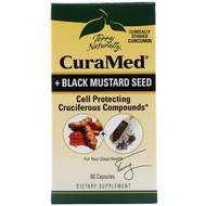 EuroPharma, Terry Naturally, CuraMed + Black Mustard Seed, 60 Capsules