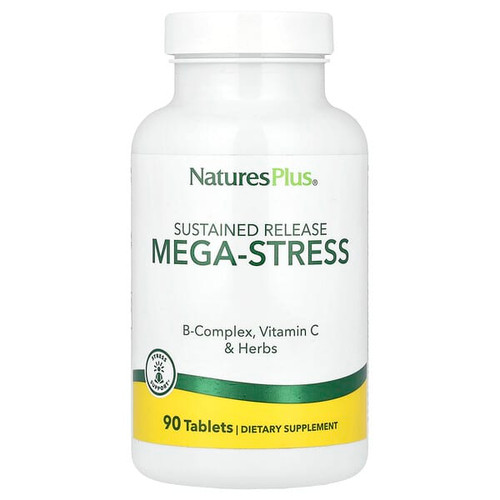 <img alt="NaturesPlus, Sustained Release Mega-Stress, 90 Tablets" title="NaturesPlus, Sustained Release Mega-Stress, 90 Tablets,097467012615"