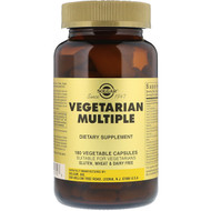 <img alt="Solgar, Vegetarian Multiple, 180 Vegetable Capsules" title="Solgar, Vegetarian Multiple, 180 Vegetable Capsules,033984027923"