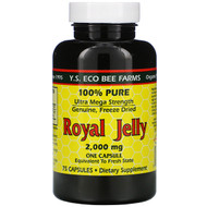 <img alt="Y.S. Eco Bee Farms, Royal Jelly, 100% Pure, 2,000 mg, 75 Capsules" title="Y.S. Eco Bee Farms, Royal Jelly, 100% Pure, 2,000 mg, 75 Capsules,726635784787"