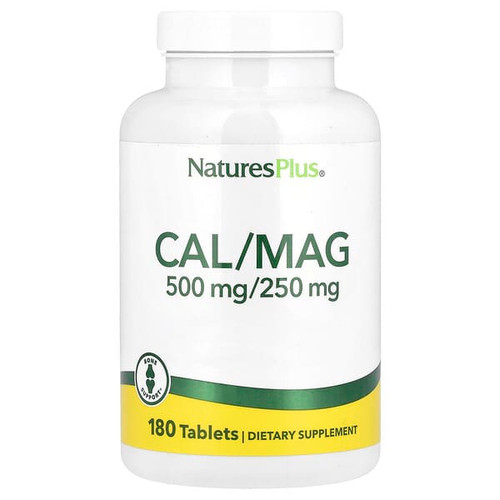 <img alt="NaturesPlus, Cal-Mag, 180 Tablets" title="NaturesPlus, Cal-Mag, 180 Tablets,097467033641"