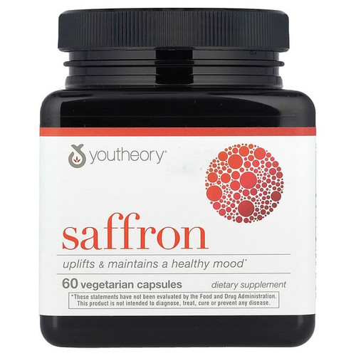 <img alt="Youtheory, Saffron, 60 Vegetarian Capsules" title="Youtheory, Saffron, 60 Vegetarian Capsules,850502007133"