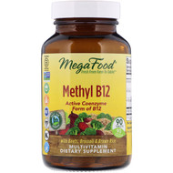 <img alt="MegaFood, Methyl B12, 90 Tablets" title="MegaFood, Methyl B12, 90 Tablets,051494103333"