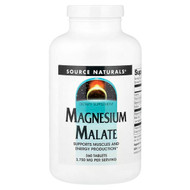 <img alt="Source Naturals, Magnesium Malate, 360 Tablets (1,250 mg per Tablet)" title="Source Naturals, Magnesium Malate, 360 Tablets (1,250 mg per Tablet),021078005353"