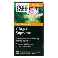 <img alt="Gaia Herbs, DailyWellness, Ginger Supreme, 60 Vegetarian Liquid Phyto-Caps" title="Gaia Herbs, DailyWellness, Ginger Supreme, 60 Vegetarian Liquid Phyto-Caps,751063403801"
