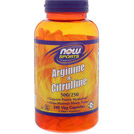 <img alt="Now Foods, Arginine & Citrulline, 500/250 mg, 240 Veg Capsules" title="Now Foods, Arginine & Citrulline, 500/250 mg, 240 Veg Capsules,733739000385"