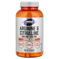 <img alt="NOW Foods, Sports, Arginine & Citrulline, 240 Veg Capsules" title="NOW Foods, Sports, Arginine & Citrulline, 240 Veg Capsules,733739000385"