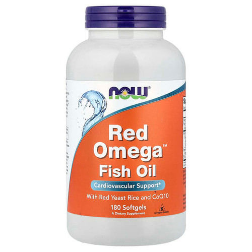 <img alt="NOW Foods, Red Omega Fish Oil With Red Yeast Rice and CoQ10, 180 Softgels" title="NOW Foods, Red Omega Fish Oil With Red Yeast Rice and CoQ10, 180 Softgels,733739016768"
