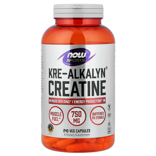 <img alt="NOW Foods, Sports, Kre-Alkalyn Creatine, 240 Veg Capsules (0.75 g per Capsule)" title="NOW Foods, Sports, Kre-Alkalyn Creatine, 240 Veg Capsules (0.75 g per Capsule),733739020536"