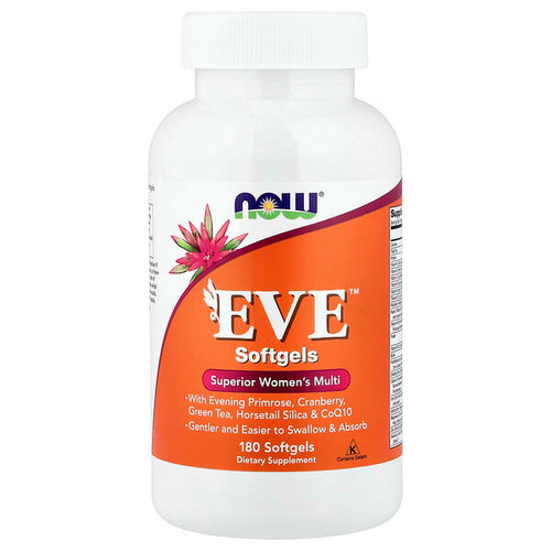 <img alt="NOW Foods, EVE, Superior Womens Multi, 180 Softgels" title="NOW Foods, EVE, Superior Womens Multi, 180 Softgels,733739038036"