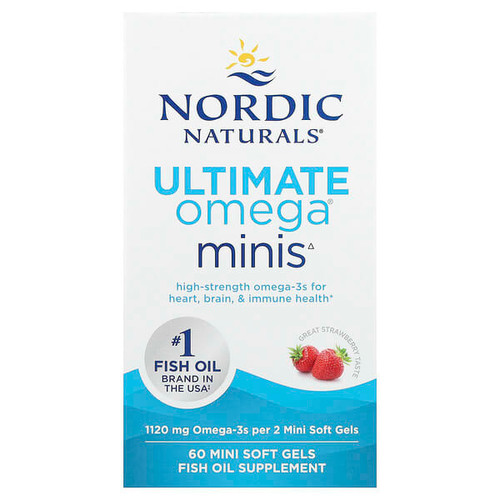 <img alt="Nordic Naturals, Ultimate Omega Minis, Strawberry, 60 Mini Soft Gels (560 mg per Soft Gel)" title="Nordic Naturals, Ultimate Omega Minis, Strawberry, 60 Mini Soft Gels (560 mg per Soft Gel),768990061004"