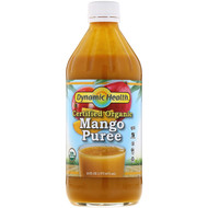3 PACK of Dynamic Health Organic Mango Puree -- 16 fl oz
