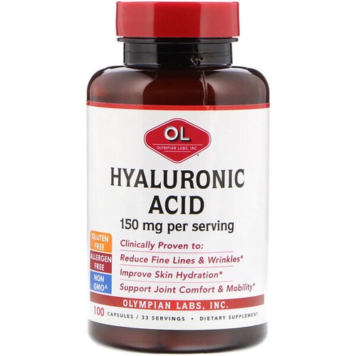 <img alt="Olympian Labs, Hyaluronic Acid, 150 mg, 100 Capsules" title="Olympian Labs, Hyaluronic Acid, 150 mg, 100 Capsules,710013031570"
