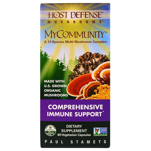 <img alt="Fungi Perfecti, MyCommunity 17 Mushroom Complex, 60 Veggie Caps" title="Fungi Perfecti, MyCommunity 17 Mushroom Complex, 60 Veggie Caps,633422038124"