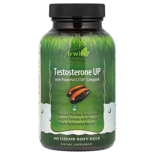 <img alt="Irwin Naturals, Testosterone UP, 60 Liquid Soft-Gels" title="Irwin Naturals, Testosterone UP, 60 Liquid Soft-Gels,710363581046"