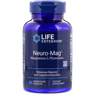 <img alt="Life Extension, Neuro-Mag, Magnesium L-Threonate, 90 Vegetarian Capsules" title="Life Extension, Neuro-Mag, Magnesium L-Threonate, 90 Vegetarian Capsules,737870160397"