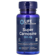 <img alt="Life Extension, Super Carnosine, 500 mg, 60 Vegetarian Capsules" title="Life Extension, Super Carnosine, 500 mg, 60 Vegetarian Capsules,737870202066"