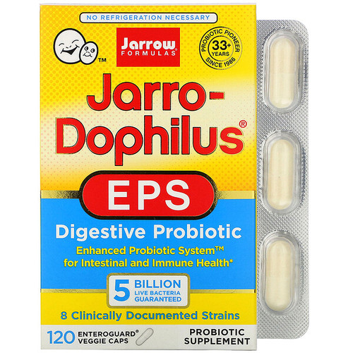 <img alt="Jarrow Formulas, Jarro-Dophilus EPS, 5 Billion, 120 Veggie Caps" title="Jarrow Formulas, Jarro-Dophilus EPS, 5 Billion, 120 Veggie Caps,790011030249"