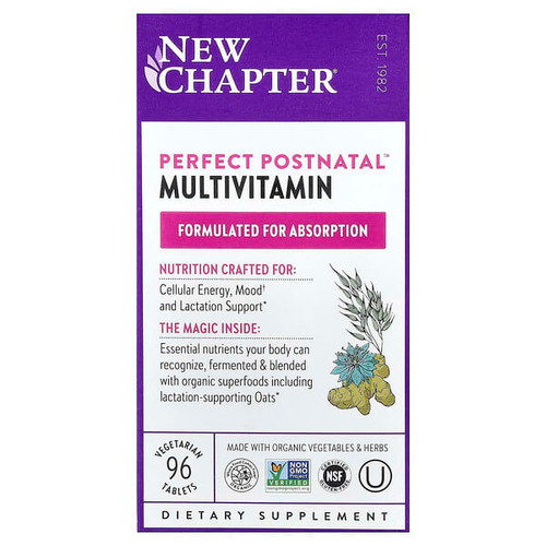 <img alt="New Chapter, Perfect Postnatal Multivitamin, 96 Vegetarian Tablets" title="New Chapter, Perfect Postnatal Multivitamin, 96 Vegetarian Tablets,727783900579"