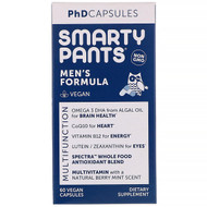 <img alt="SmartyPants, PhD Capsules, Mens Formula, 60 Vegan Capsules" title="SmartyPants, PhD Capsules, Mens Formula, 60 Vegan Capsules,817053020851"