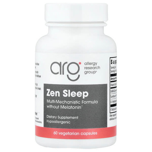 <img alt="Allergy Research Group, Zen Sleep, 60 Vegetarian Capsules" title="Allergy Research Group, Zen Sleep, 60 Vegetarian Capsules,713947773608"